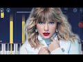 Taylor Swift - My Tears Ricochet - Piano Tutorial