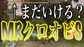 【クロオビSはMR２でも大丈夫？】上位装備でどこまでいけるか＃３