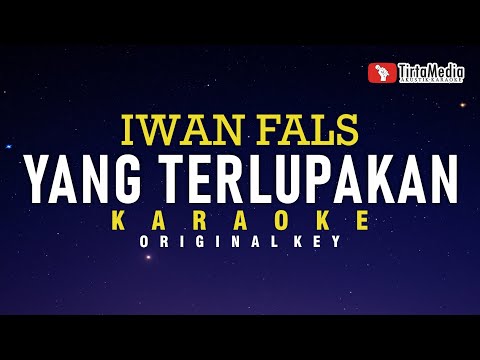 yang terlupakan - iwan fals (karaoke)
