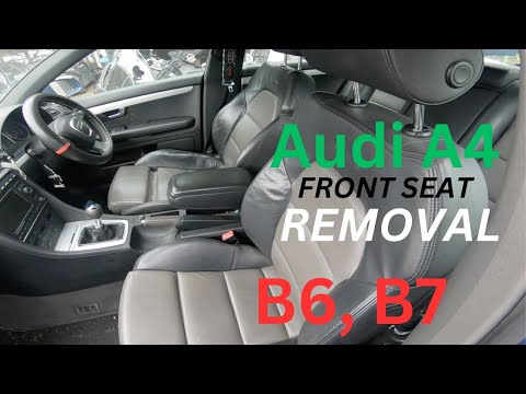 EASY Audi A4 B6,B7 SEAT REMOVAL