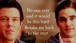 the scientist glee video lyrics