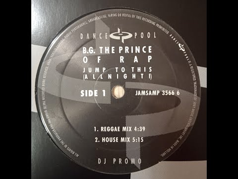 Jump To This All Night Big The Prince Of Rap - Techno Reggae