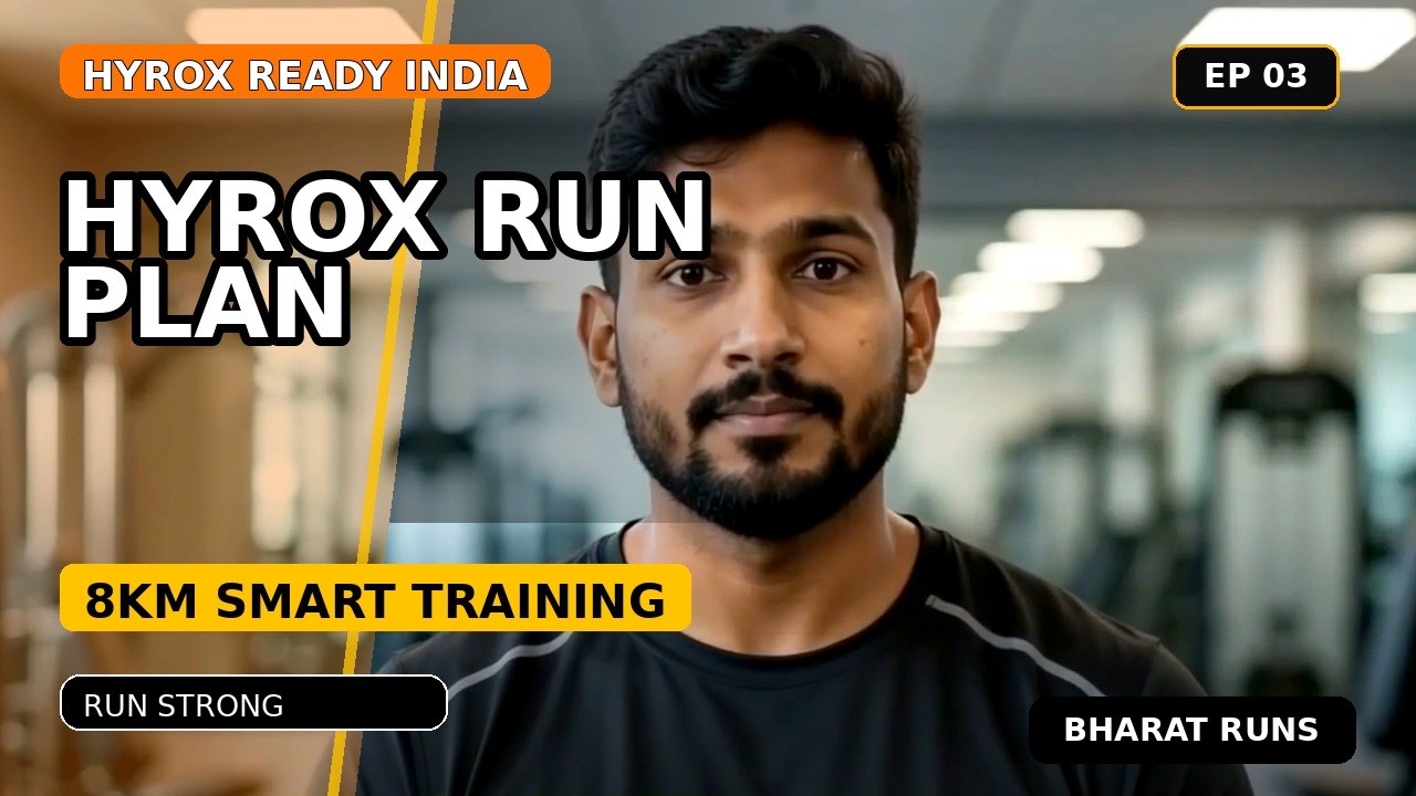 HYROX 8KM Running Training Plan: How to Train Smart for the Running Portion