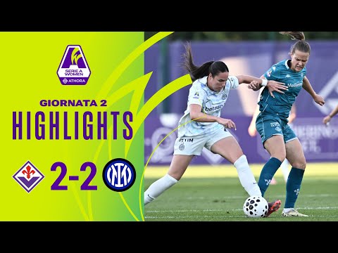 Fiorentina-Inter 2-2 | Santi takes the Viola back in extremis | #SerieAWomen