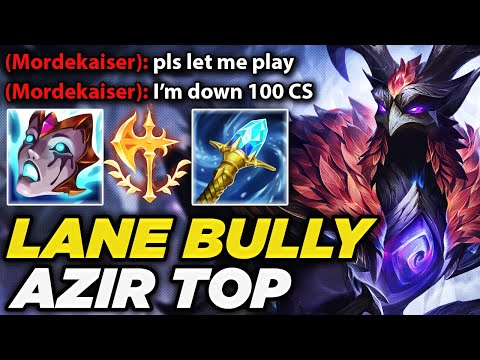 Azir is the ULTIMATE Lane Bully in Season 12!