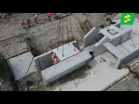 Fabiton | realisatie opmaling en stuw Nes