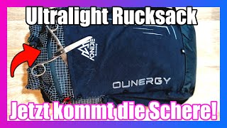 AONIJIE C9111 » Ich ZERSCHNEIDE meinen 30 Liter RUCKSACK für Hiking, Trekking, Pilgern und Outdoor