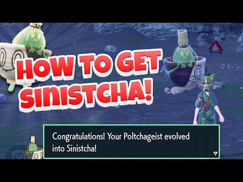 How to evolve Poltchageist into Sinistcha | Teal Mask Pokemon Scarlet and Violet