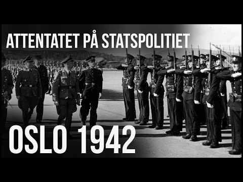 Osvald-gruppa, attentatet på Statspolitiet 1942.
