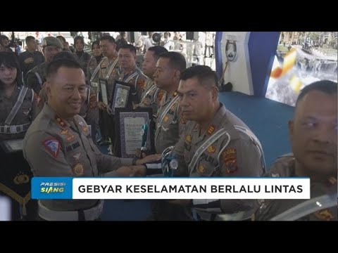 KAKORLANTAS GELAR GEBYAR KESELAMATAN DI MEDAN