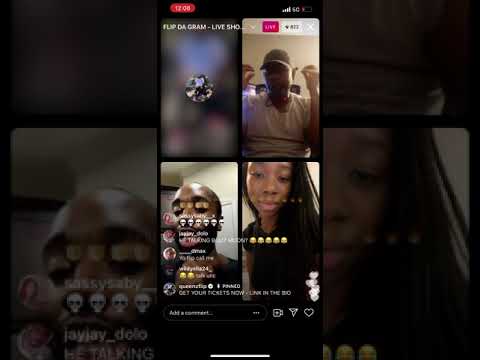 Live went crazy 😂😂!! @queenzflip @moondiamonds @dontpainc_718 @chelseaaprescott