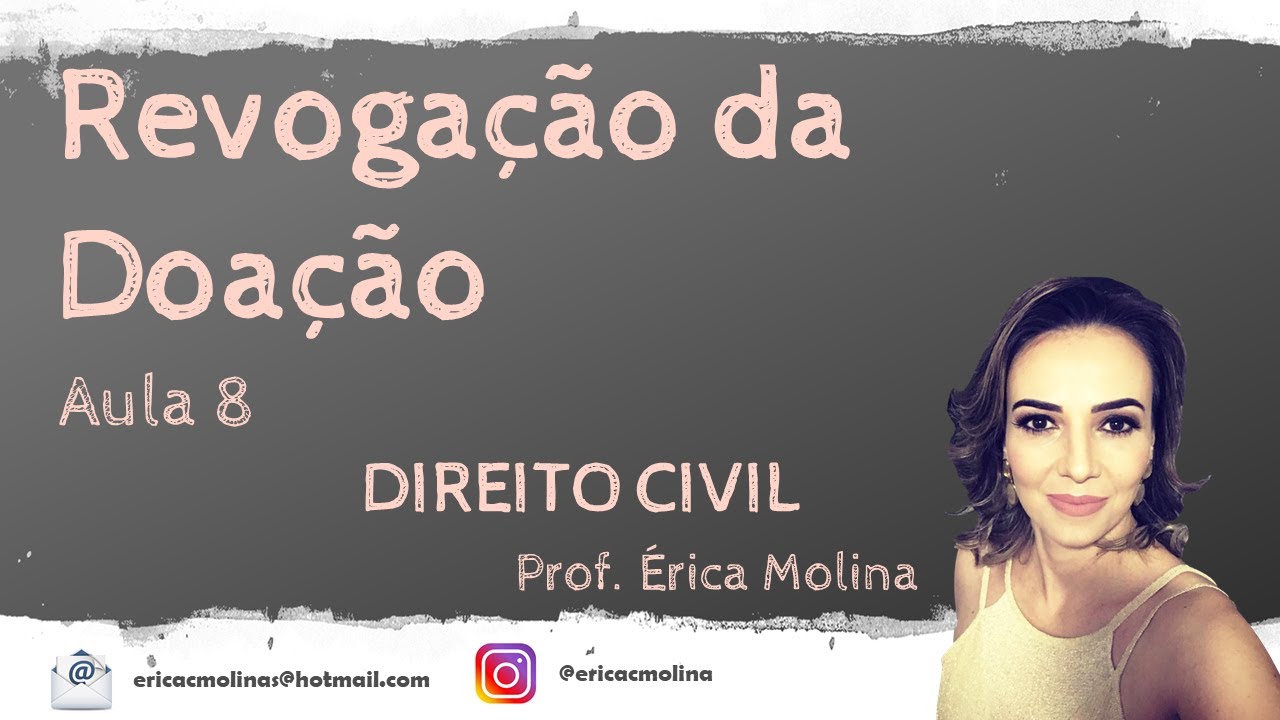 AULA 8 - REVOGAÇÃO DA DOAÇÃO