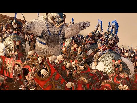 Total War Warhammer 3 | The Intense War: Khorne VS Kislev | The Cinematic Battle