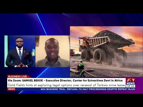GoldFields hints at exploring legal options over renewal of Tarkwa mine lease | Business Live