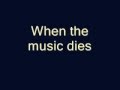 Sabina Babayeva- When the Music dies lyrics ...