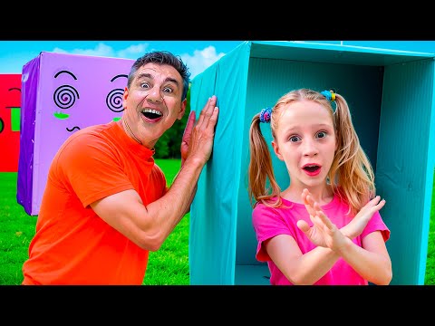 Настя и Папа лучшие видео для детей за 2024 год