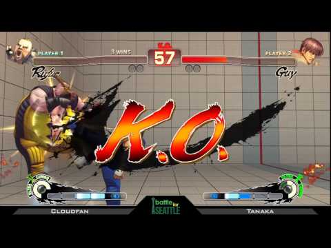Battle For Seattle SSF4 Singles - Cloudfan vs Tanaka