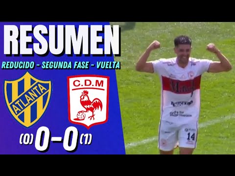 Atlanta - Deportivo Morón | Resumen | Primera Nacional 2025 | Reducido Segunda Fase - Vuelta