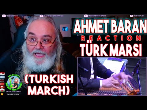 Ahmet Baran Reaction - Türk Marşı (Turkish March) - First Time Hearing - Requested