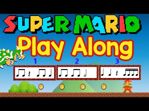 Super Mario Play Along with Poison Rhythm! | Levels 1, 2 & 3