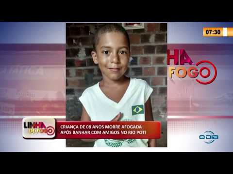 Criança de 08 anos morre afogada no rio Poti (22 05 20)