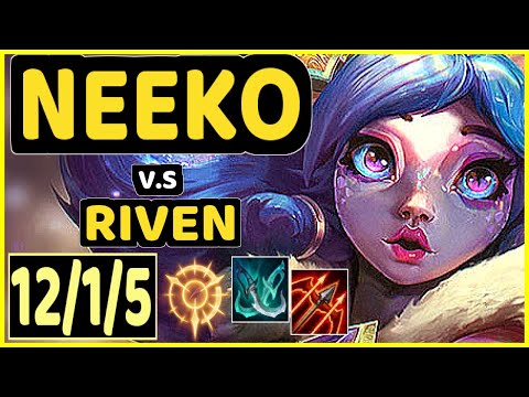 IMPACT (NEEKO) vs RIVEN - 12/1/5 KDA TOP CHALLENGER GAMEPLAY - NA