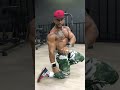 Muscle worship pose gym special
