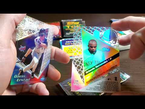 Opening 1999 Topps Tek...and some more select for Jeter RC (I can't find him!)
