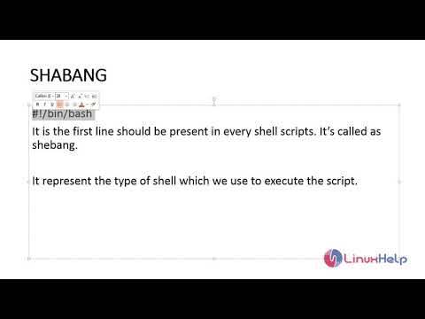 Introduction of Shell Scripting | LinuxHelp Tutorials