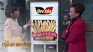 Oprah Tries the Food of the Future: Instant French Fries! | The Oprah Winfrey Show | OWN