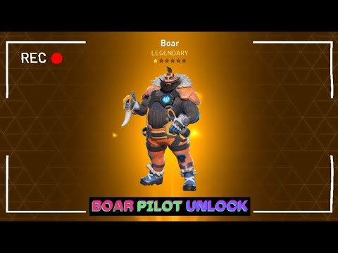 New Legendary BOAR Pilot | BOAR Pilot Unlock 🔓| 400,000 - 0 😕 |#mecharena
