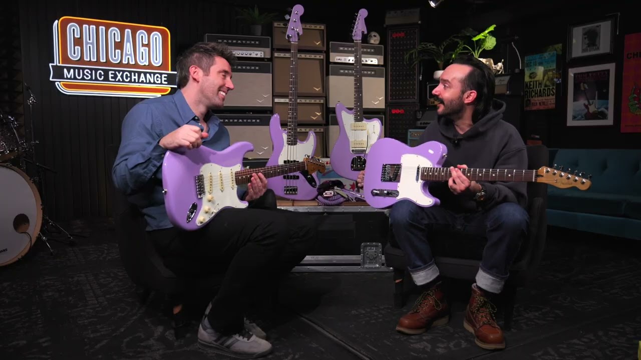 Fender Player II Stratocaster Lavender Haze - YouTube