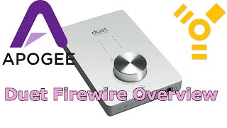 Video thumbnail for Apogee Duet Firewire still amazing in 2020 by Stick_Figure