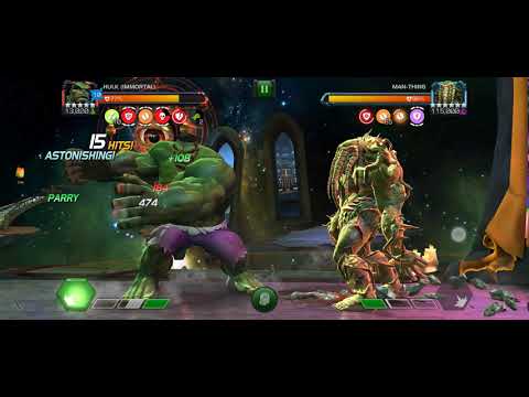 Act 7.2.4 Man-Thing boss solo with Immortal hulk
