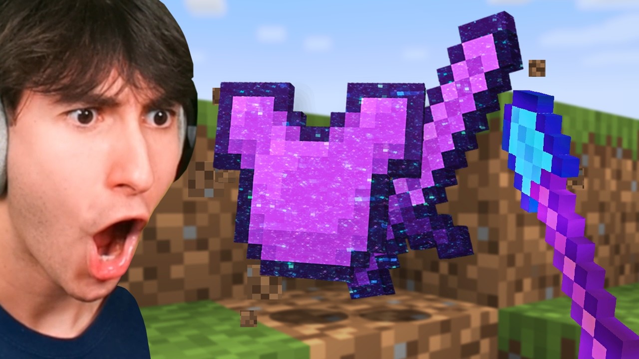 Minecraft, But Every Drop is Immortal