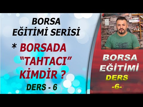 BORSA EĞİTİMİ - DERS : 6 - HİSSEDE TAHTACININ ÖNEMİ | #teknikanalist #teknikanaliz #borsaeğitimi