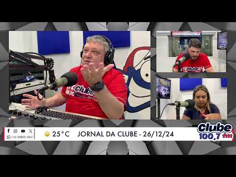Jornal da Clube - 26/12/24 - Edição do Almoço