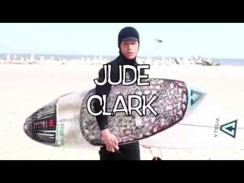 Jude Clark SURFING WINTER STORM RILEY