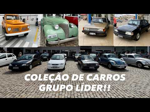 ESSA É UMA DAS MAIORES COLEÇÕES DE CARROS ANTIGOS E NOVOS DA REGIÃO - COLEÇÃO DE CARROS GRUPO LÍDER