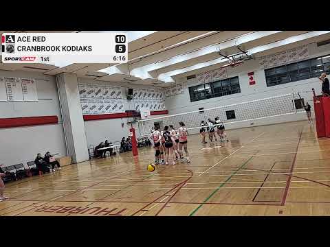 AVA1 - Day 2 - Game 7 - Ace Red vs Cranbrook Kodiaks (Set 1)