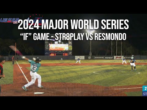 "IF" Game - Str8play vs Resmondo - 2024 Major World Series - Condensed Game