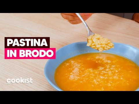 PASTINA IN BRODO: la ricetta del piatto caldo e cremoso😋
