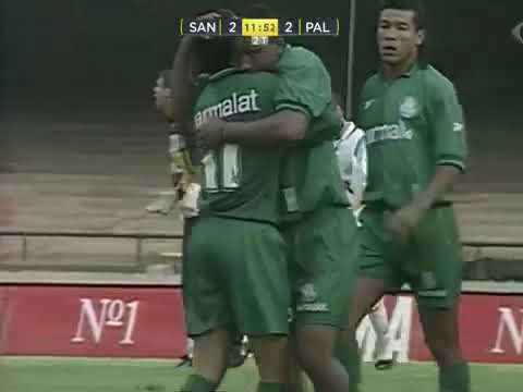 Santos 3x3 Palmeiras (23/11/1997) - Brasileiro 1997