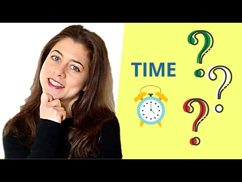 "What TIME is it?" in Italian (Practice how to ask & tell the time)