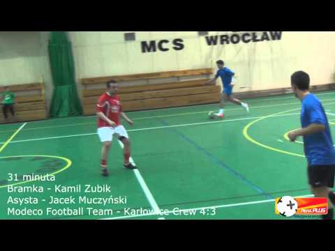 Modeco FT - Karłowice Crew 6:3, Piłka Plus, Sezon Zima 2013/2014, 02.02.2014