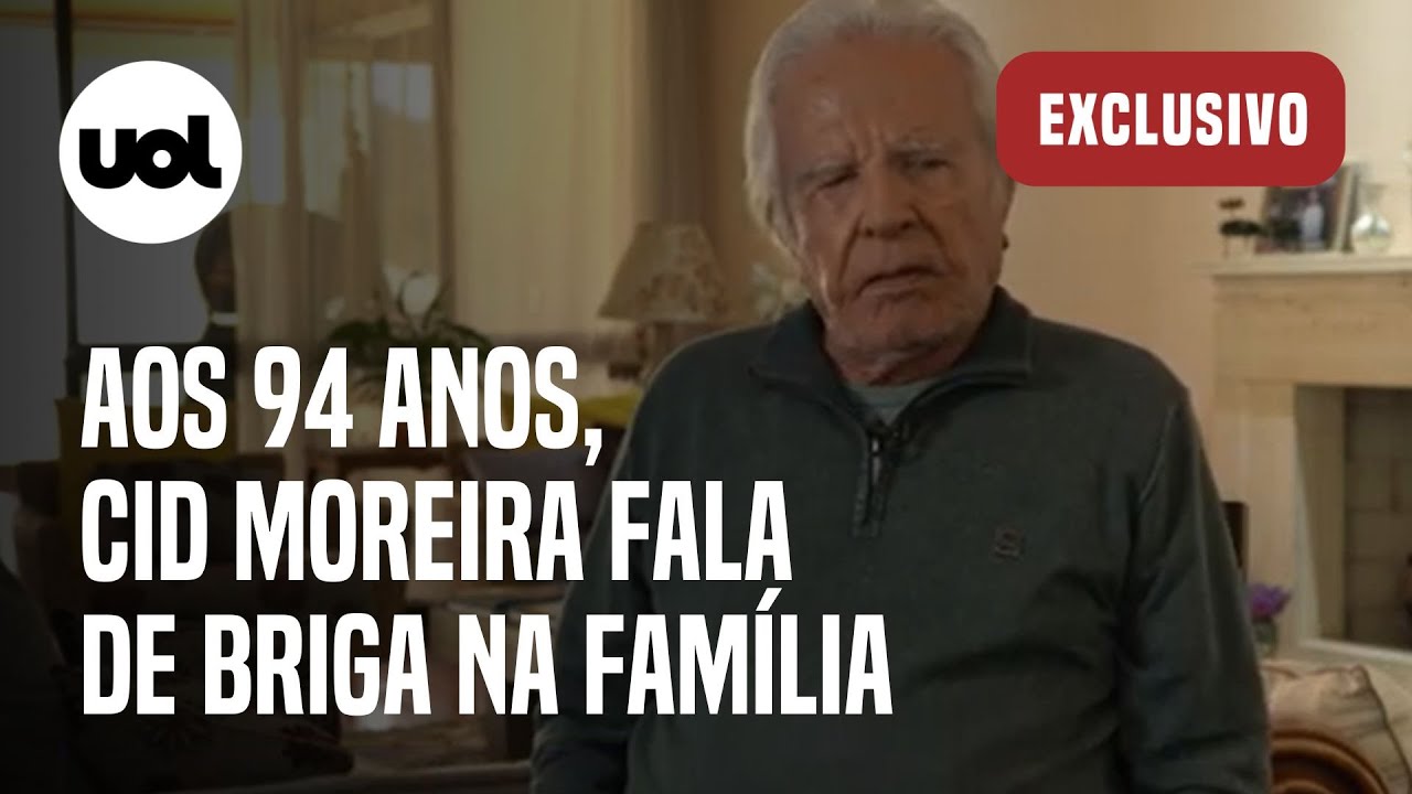 Cid Moreira comenta acusações dos filhos contra madrasta: 'Tive que provar que sou lúcido'
