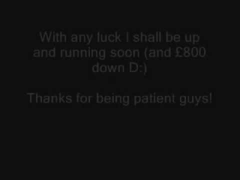 Helloween's PC is broke again! Hurray!