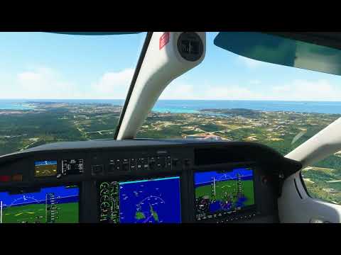 MSFS TBM930 arrival into TQPF