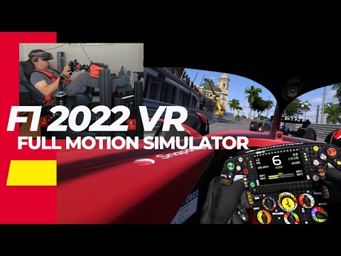 F1 22 VR Monaco Gameplay + Motion Simulator