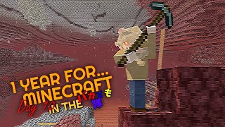 【バカども隊】ネザーを開拓してる中...キングの奇行が垣間見える【1 YEAR FOR   MINECRAFT IN THE バカども隊 Day１０】